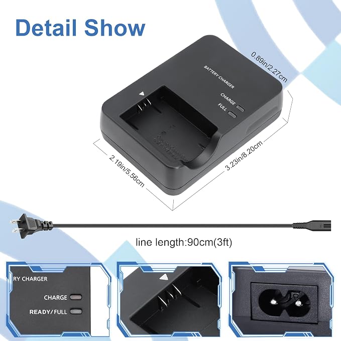 NB-13L Wired Battery Charger
