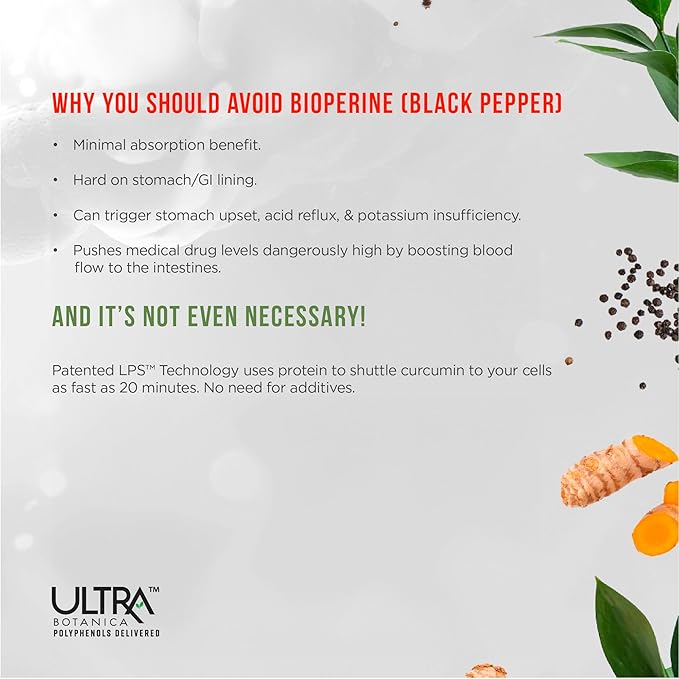 Organic USDA Certified Turmeric Capsules - The Curcumin You Can Feel!™ - Turmeric Curcumin Supplement for Optimal Health and Joint Support (120 Count) - Organic Turmeric Supplement Capsules