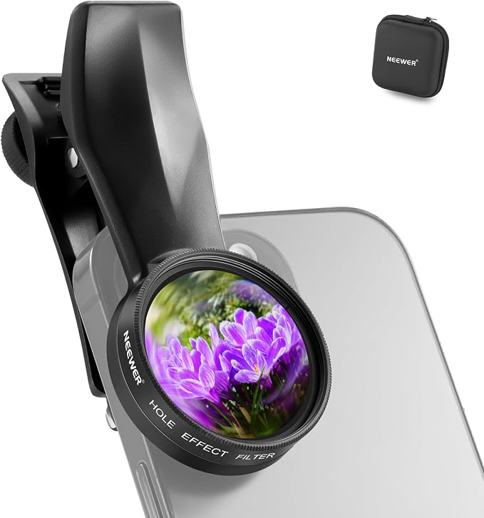 NEEWER 37mm Spiral Halo Prism Filter