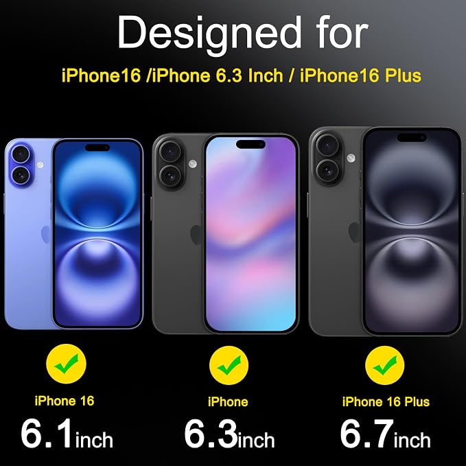 Ferilinso 6 Pack Camera Lens Protector