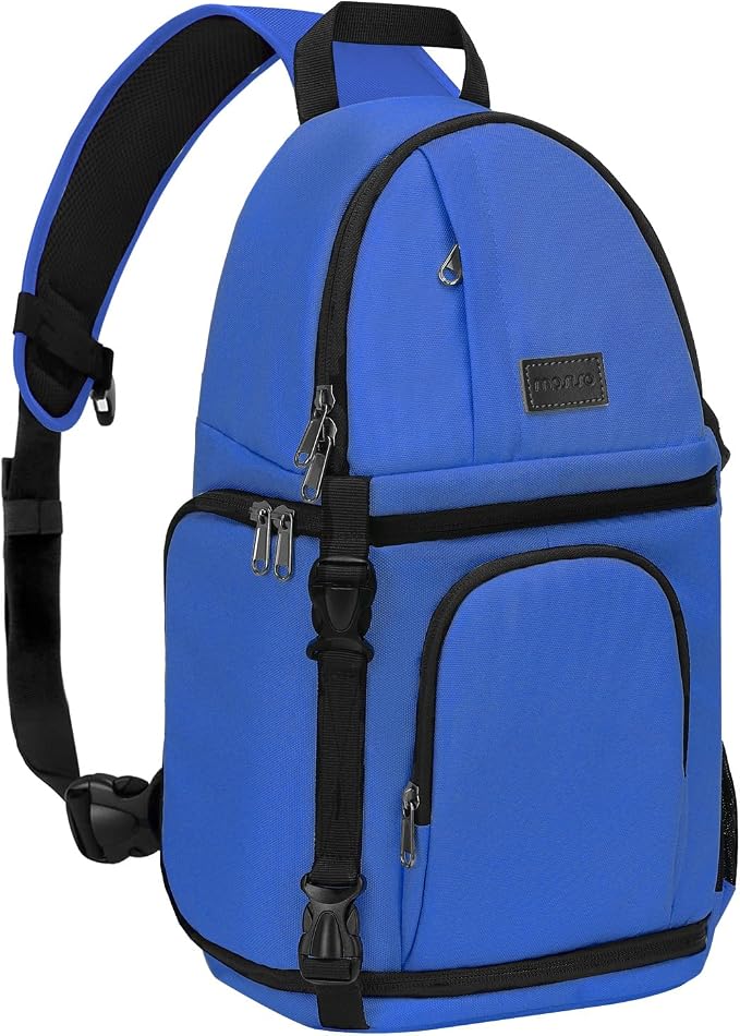 MOSISO Camera Sling Bag, DSLR/SLR/Mirrorless Camera Case Shockproof Photography