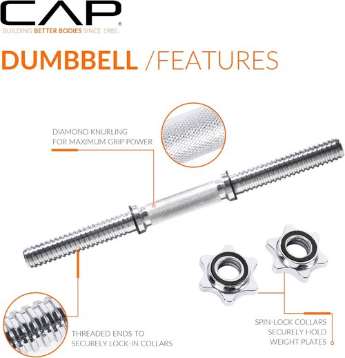 Cap Barbell Adjustable Dumbbell Weight Set - Versatile Fitness Solution | Multiple Sizes Available