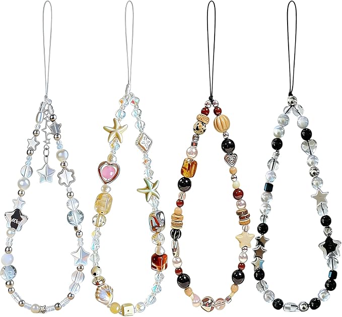 Beaded Camera Wrist Strap Cute Digital Camera Charm Lanyard, Phone Wristlet