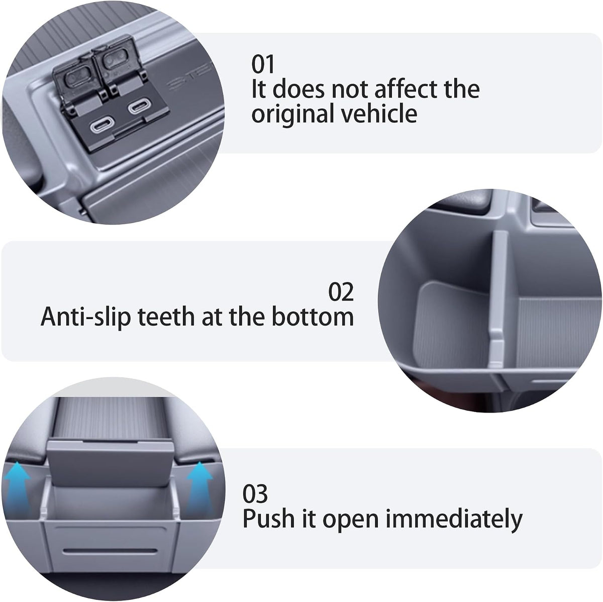 Rear Seat Cup Holde Tissue Holder for Toyota Sienna 2021-2026