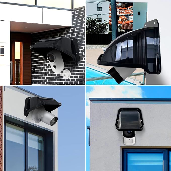 Universal Sun Rain Cover Shield, Backup Camera Shield, Surveillance Camera Cover