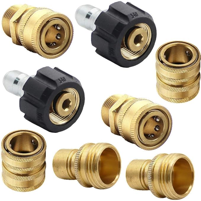 Twinkle Star Pressure Washer Adapter Set | Pressure Washer Gun Snow Foam Lance