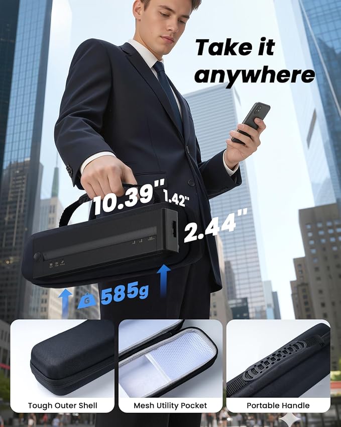 TATTMUSE Portable Printer Wireless