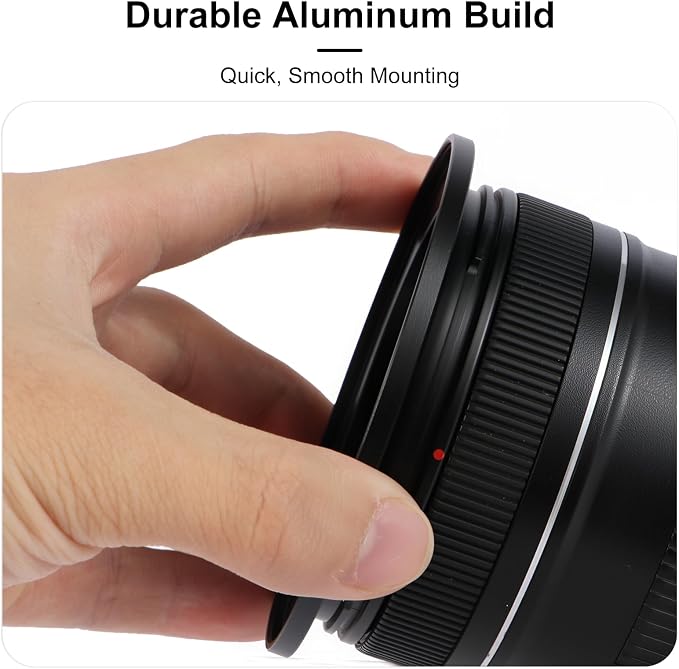 Camkix 67-82mm Step-Up Filter Ring Adapter, 67mm to 82mm