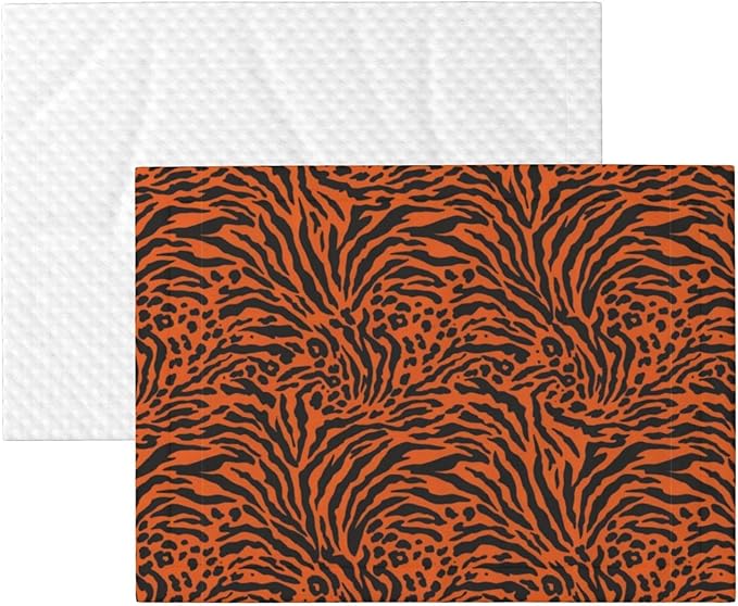 Double Sided Plush Pet Blanket for Small Large Animals, 3D Realistic Cheetah Leopard Print, Reversible Throw with Dimpled Dot Side and Flat Side for Kennels Living Rooms