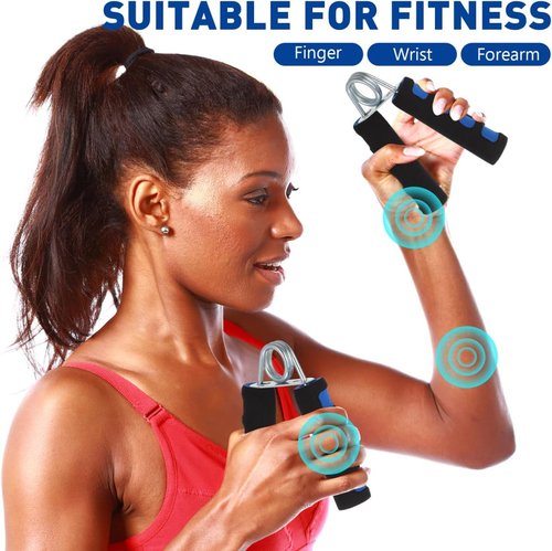 Heavy Grip - Strength Trainer Hand Grippers | Forearm & Wrist Strengthener for Weight Lifting