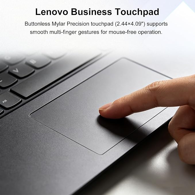 Lenovo V15 Gen 5 15.6" FHD Business Laptop, 12GB DDR5 RAM, 1TB Storage, Intel Core i3 6-core CPU, W11 Pro, Ethernet RJ-45, AI Copilot Key, Webcam w/Shutter, Security Chip Discrete TPM 2.0, Black