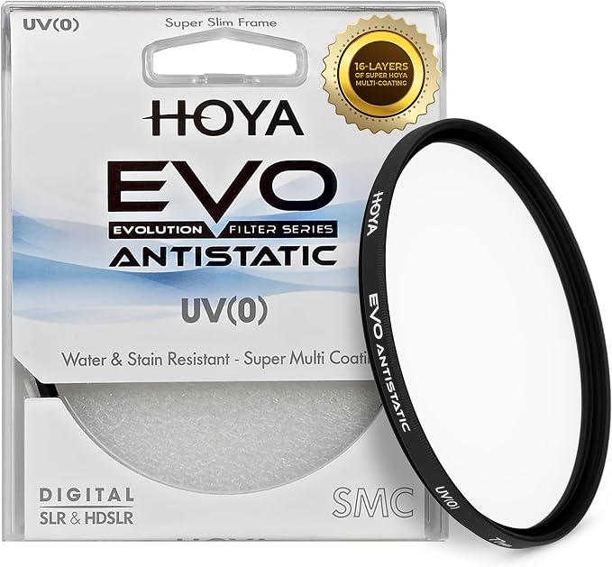 Hoya EVO Antistatic 77mm UV Filter — Camera Filters