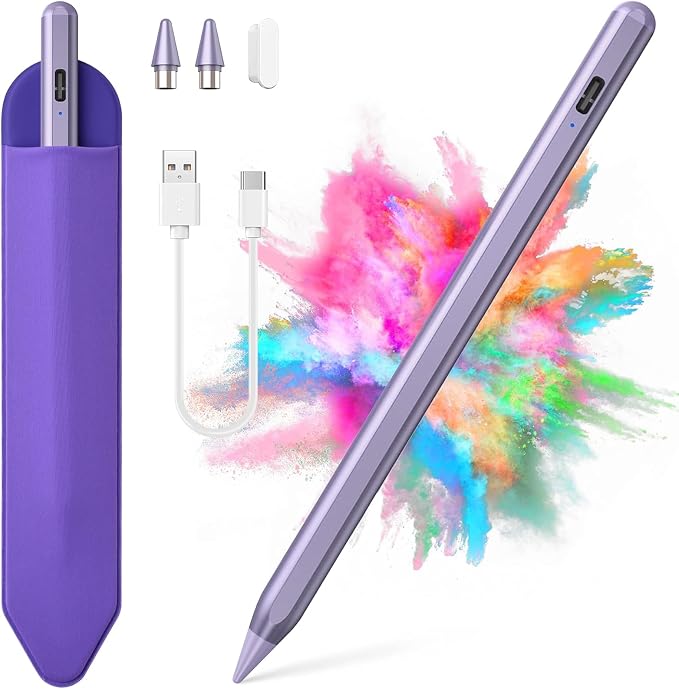 Stylus Pen for iOS&Android Touch Screens, Active Pencil for Samsung, Smart