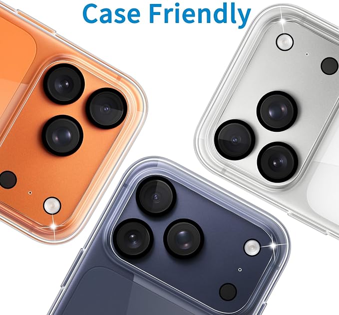 Dengduoduo 3 Pack Camera Lens Protector