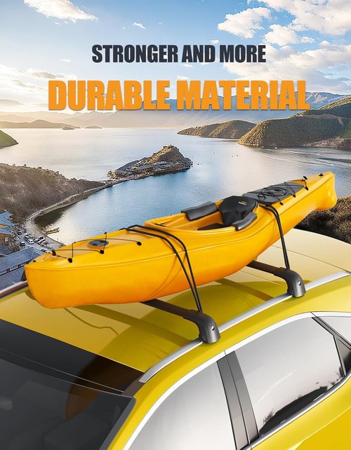 KINGGERI Roof Rack Cross Bars - 300lbs Capacity, Lockable Aluminum for Kia Telluride 2019-2026 | EX, S, SX, SX-Prestige