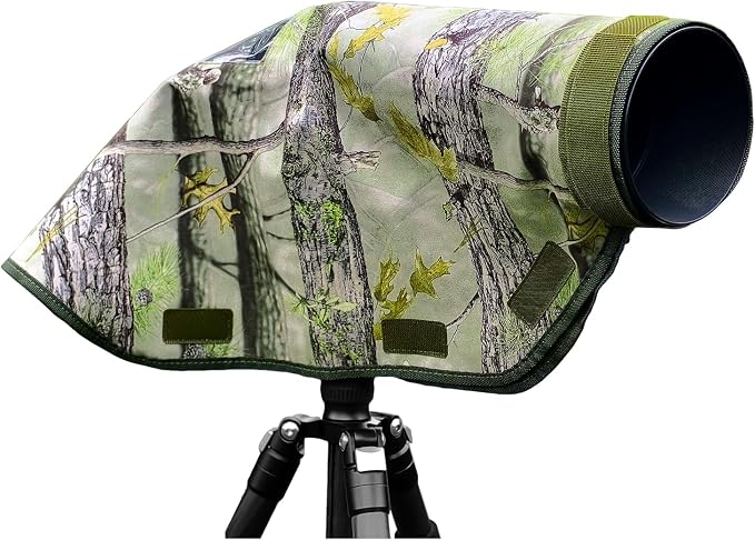 Camera Rain Cover with Openable Viewing Window & Strap Mountable Design