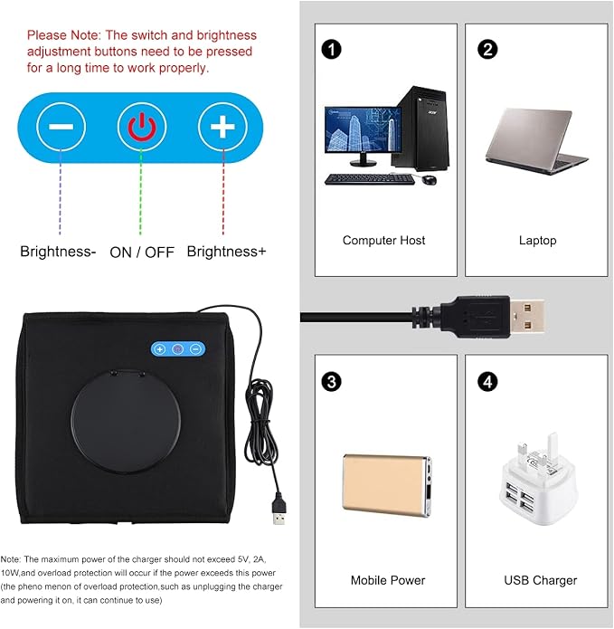 PULUZ Mini Photo Studio Light Box, Portable Folding Photography Light Booth