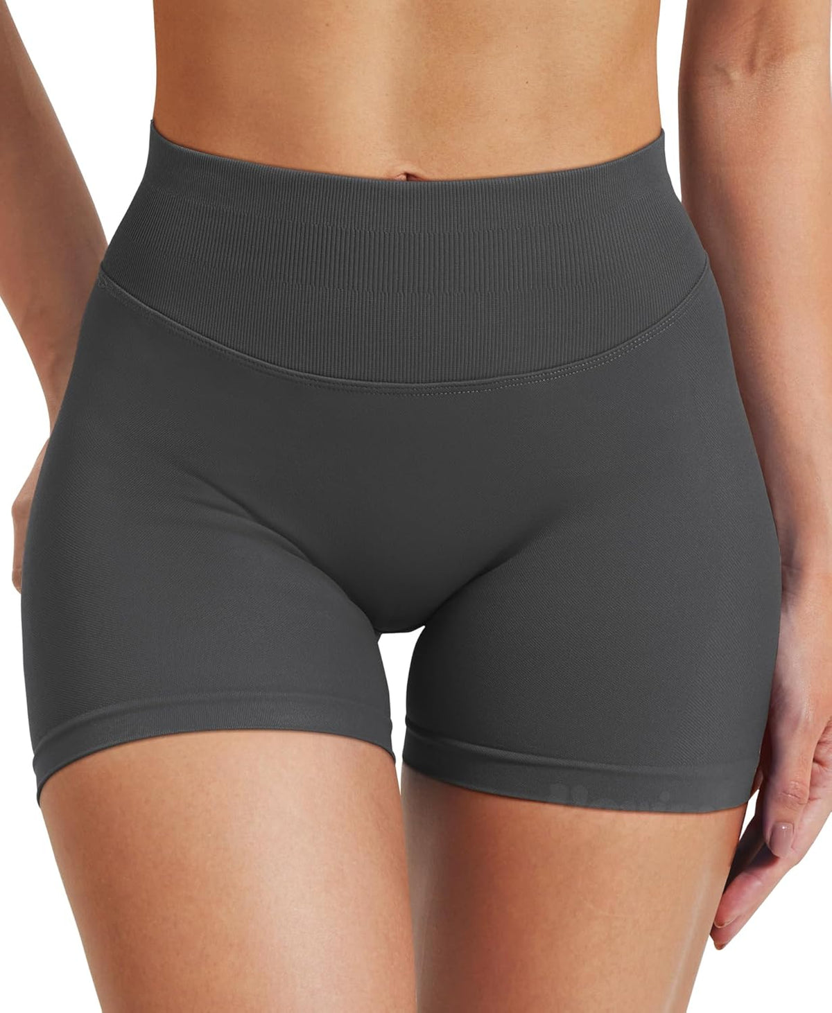 VOYJOY Women's Workout Shorts - Scrunch Butt Lifting Seamless Biker Shorts in Multiple Sizes