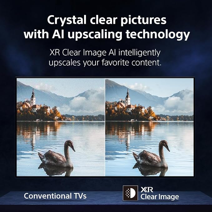 Sony 65 Inch BRAVIA 3 II LED 4K HDR Smart Google TV with Gemini K-65XR30M2 | Anti-Glare, XR Processor with AI Technology, Dolby Vision/Atmos, 120Hz Refresh Rate, 4K movie credits included, 4xHDMI 2.1