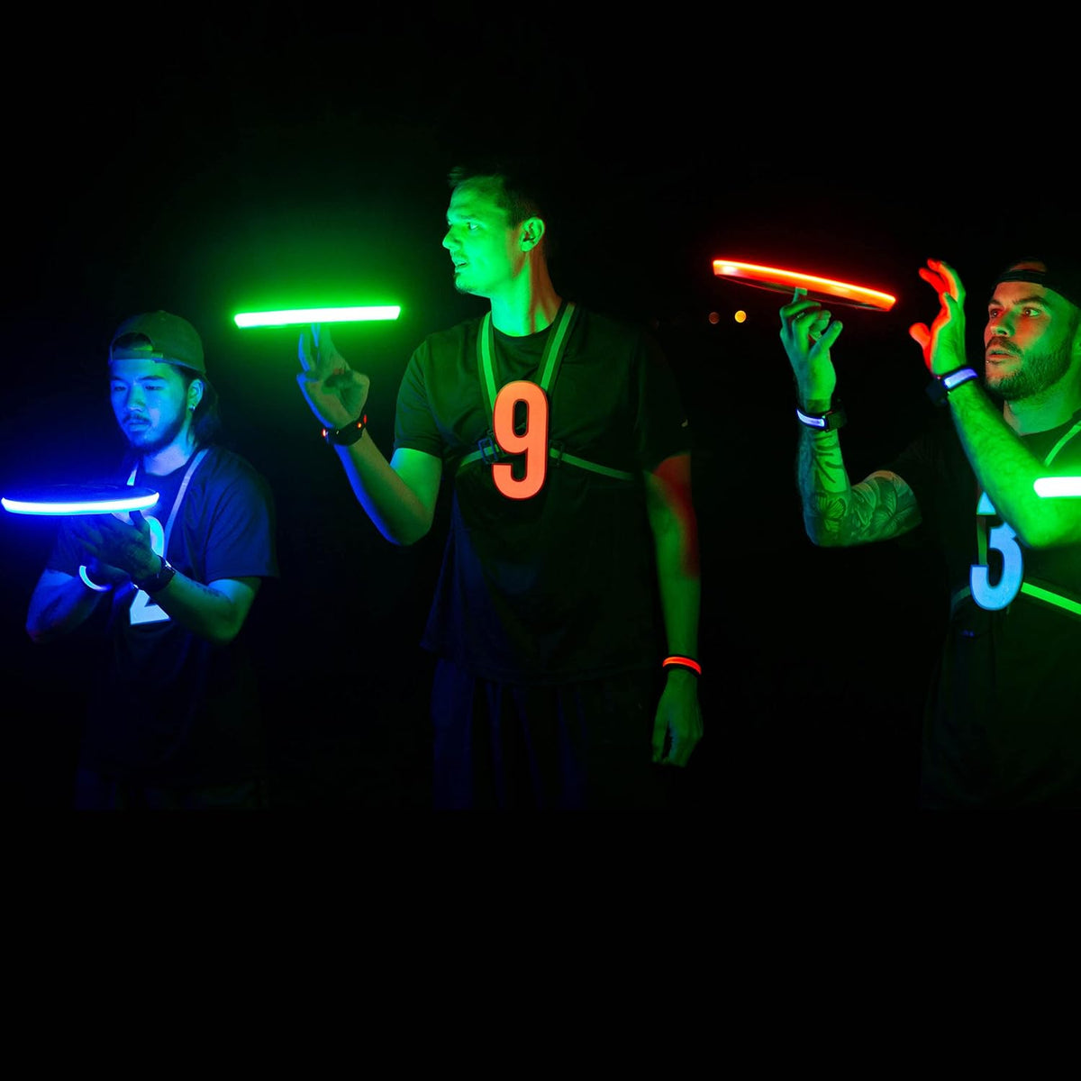 TOSY Flying Disc - Super Bright RGB LED Toy with Smart Modes | Rechargeable & Waterproof, Perfect for All Ages
