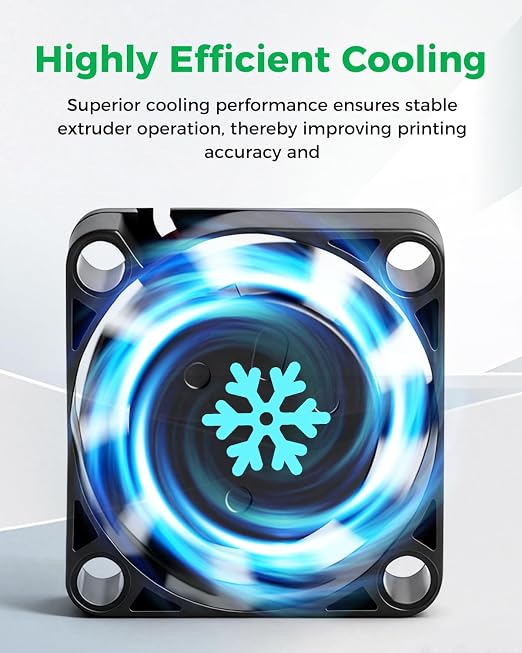 Creality Official K2 Plus Extruder Motor Cooling Fan, Rapid Heat Dissipation