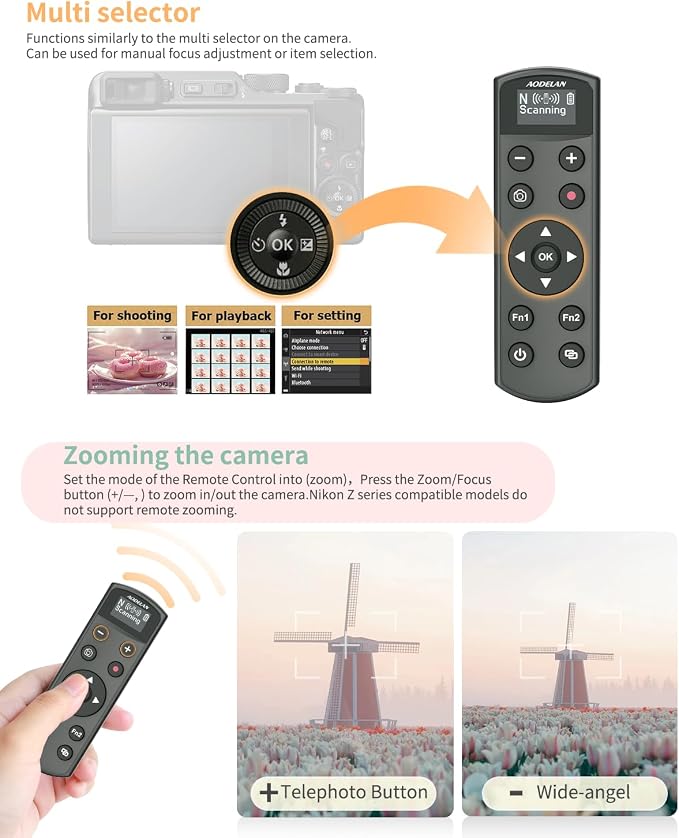 for Nikon Wireless Camera Remote Control