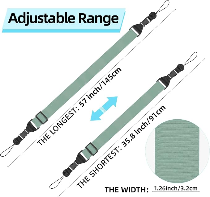 Adjustable Shoulder Strap:Comfortable iPad Strap Nylon Neck Lanyard