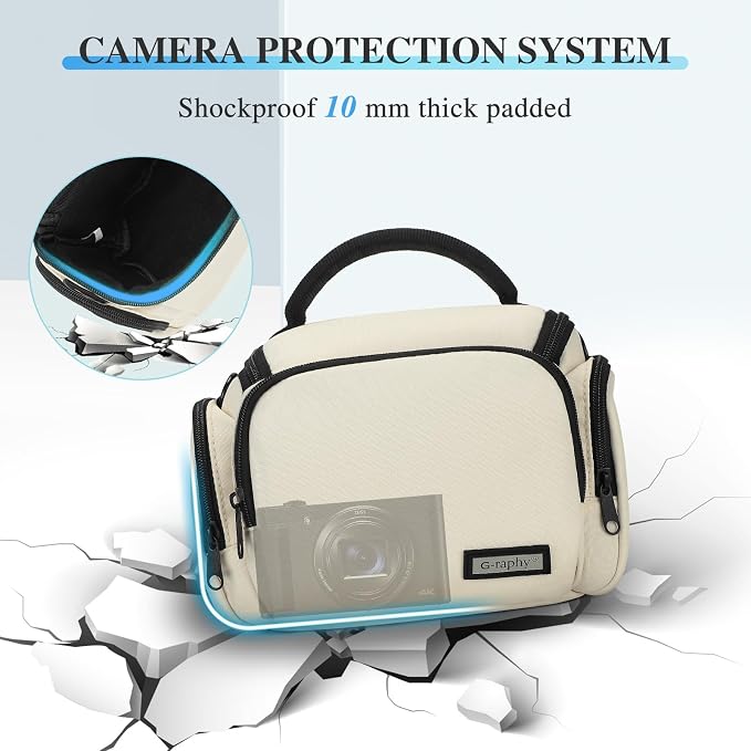 G-raphy Camera Bag Case Compact Lightweight Shoulder Crossbody Sling
