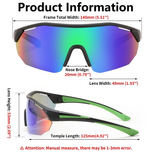 FEISEDY Polarized Sunglasses Baseball Lightweight Frame Men Women Sports Cycling Sun Glasses for MTB UV400 Protection B0056