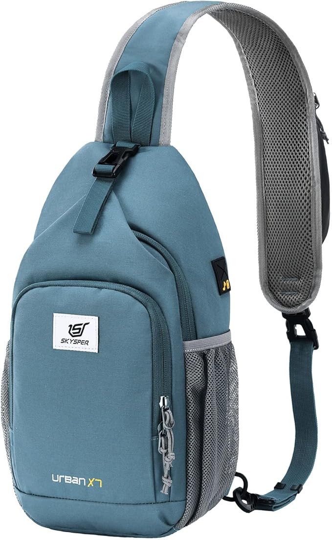 SKYSPER Sling Bag RFID Crossbody Sling Backpack Cross Body Shoulder Bag Travel