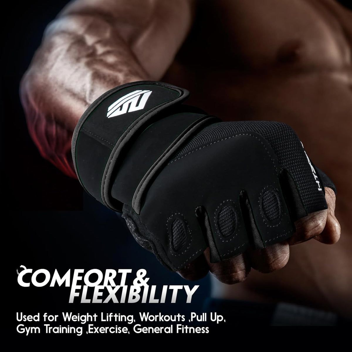 Skiennix Workout Gloves - Weight Lifting Gloves for Men & Women | Enhanced Grip & Strong Wrist Support