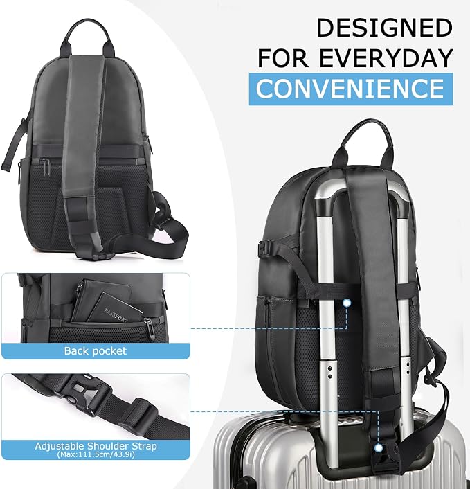 TAAOKA Camera Sling Bag for Photographer– Waterproof Crossbody Camera Bag