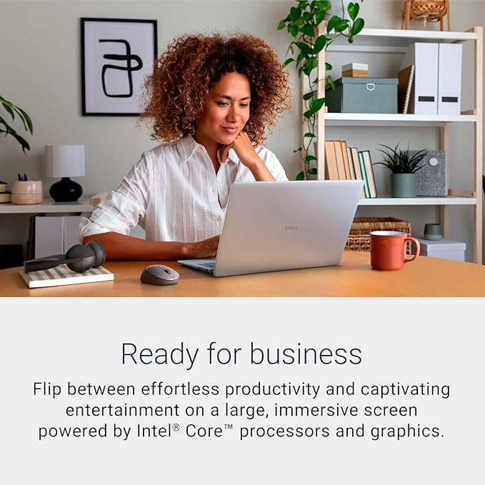 Dell 16 Touchscreen Laptop, Core 7 150U, 32GB DDR5 RAM 5200MT/s, 1TB SSD | 16:10 FHD+ 300nits WVA/IPS Display, Full-size Backlit Keyboard with Number Pad, Fingerprint Reader, Ai Copilot Key, Win11 Pro