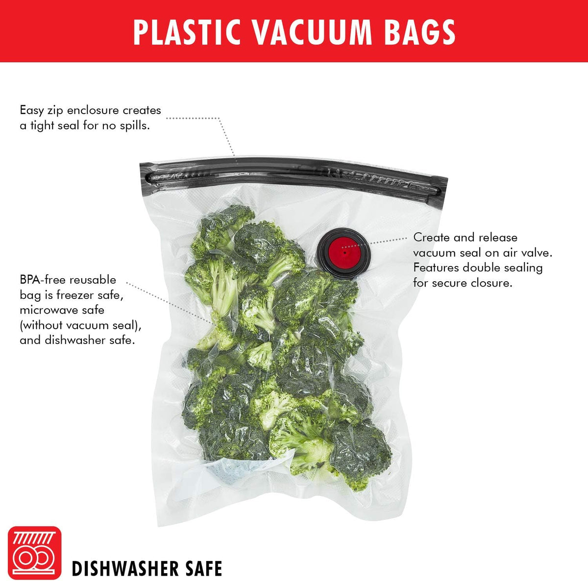 ZWILLING Fresh & Save Vacuum Sealer Machine - Airtight Glass Food Storage Containers & Sous Vide Bags