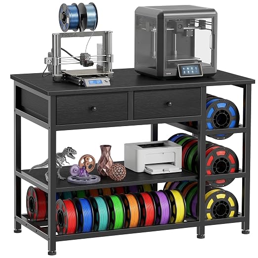 3D Printer Stand with Filament Storage