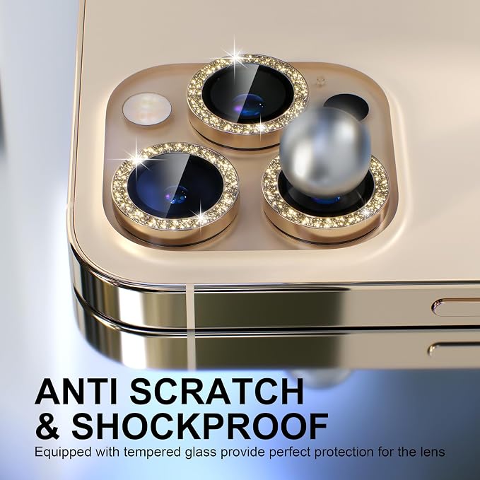 Choiche Compatible for iPhone 13 Pro/iPhone 13 Pro Max Camera Lens Protector