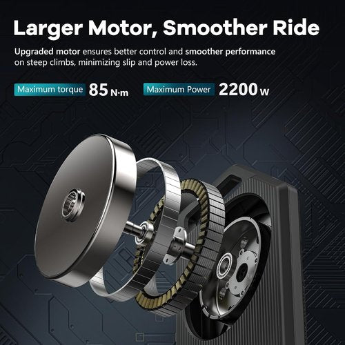 CYCPLUS Smart Bike Trainer - Brushless Motor with Gradient Simulator & Dual Mode Connectivity | Silent Indoor Cycling
