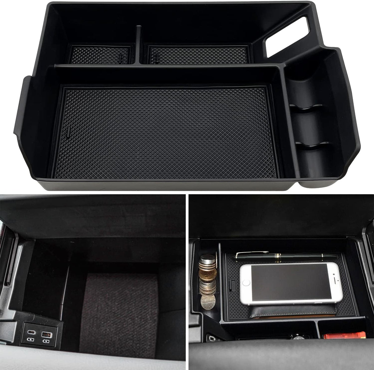 Center Console Organizer Compatible with 2021 2022 2023 2024 2025 2026 Toyota Sienna Accessories