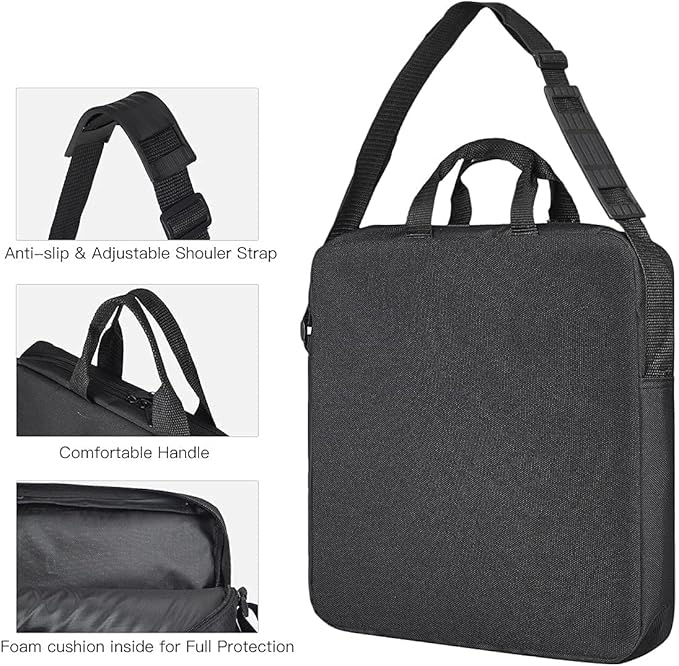 Photography Carrying Bag for 12" Ring Light, 12 x 12 inch Selfie Ring Light