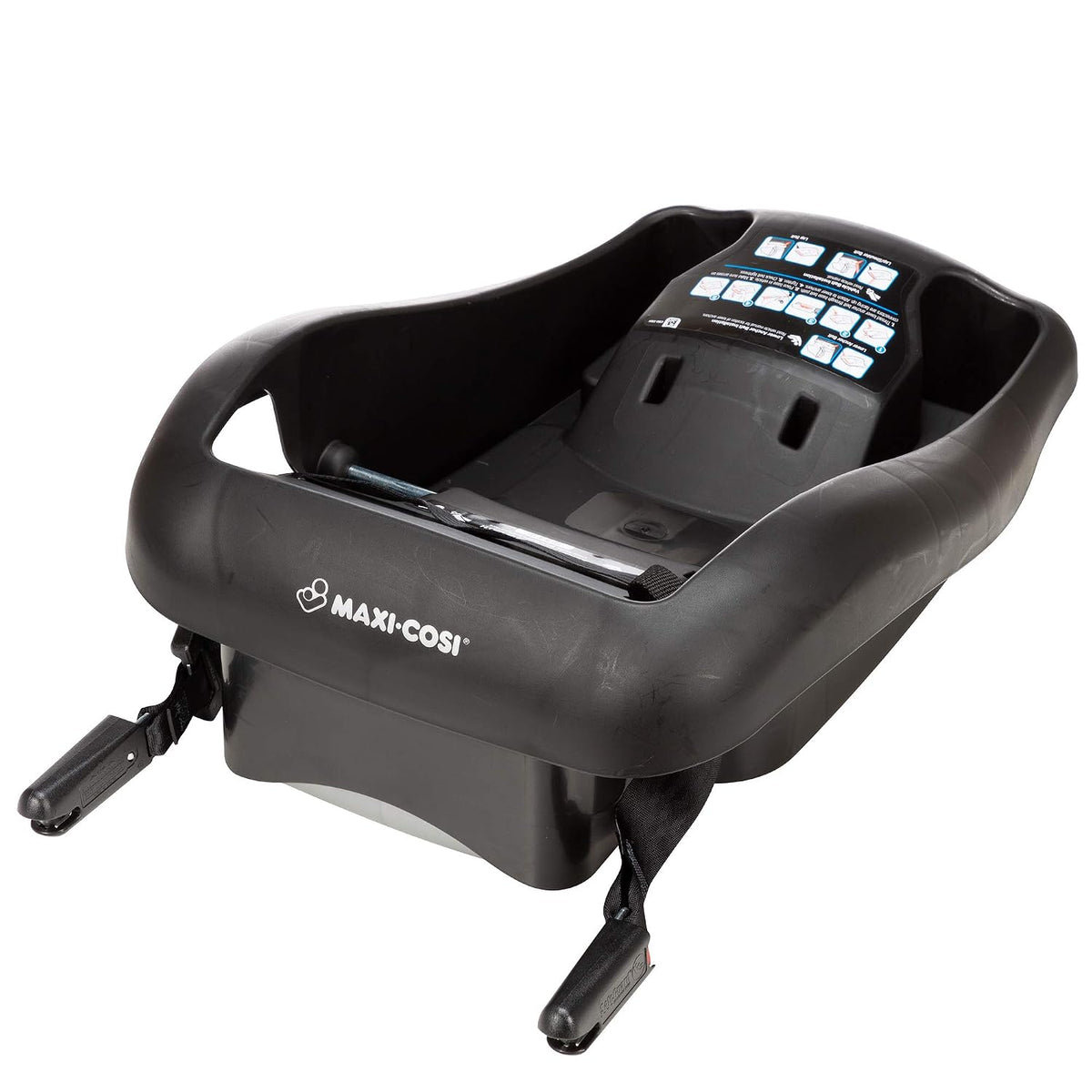 Maxi-Cosi Zelia™² Luxe 5-in-1 Modular Travel System, New Hope Black & Mico 30 Stand-Alone Additional Infant Car Seat Base, Black, One Size