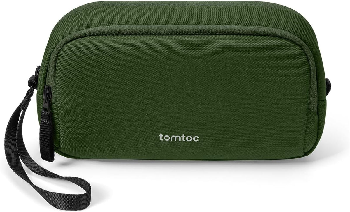 tomtoc Electronic Organizer Travel Case, Dual Compartment Tech Organization