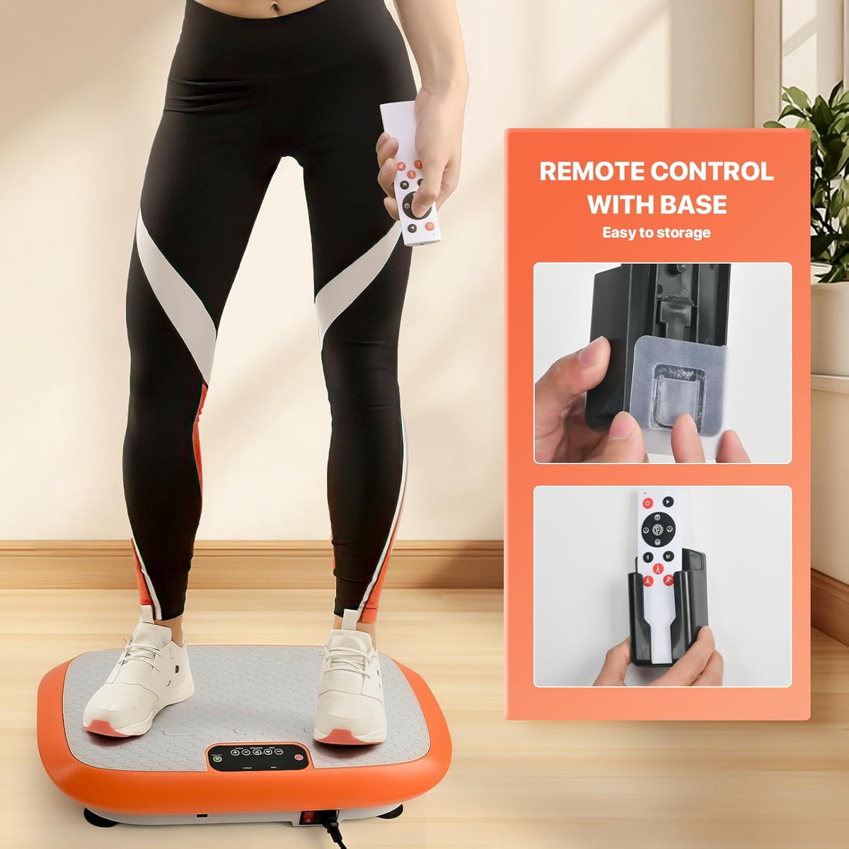 Skiennix Vibration Plate Exercise Machine - Full Body Shaker with 99 Adjustable Speeds for Weight Loss & Fitness