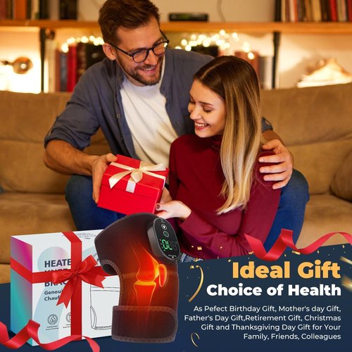 NORTHERN BROTHERS Knee Heating Pad to Keep Knee Warmers, Warm Heated Knee for Pain Relief, Portable Heated Knee Brace for Shoulder or Elbow