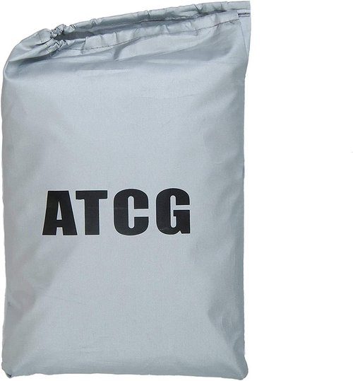 ATCG Bike Cover - Waterproof 190T Nylon Bicycle Cover for 20" Kids' Bike | Compact Storage Bag (Black)