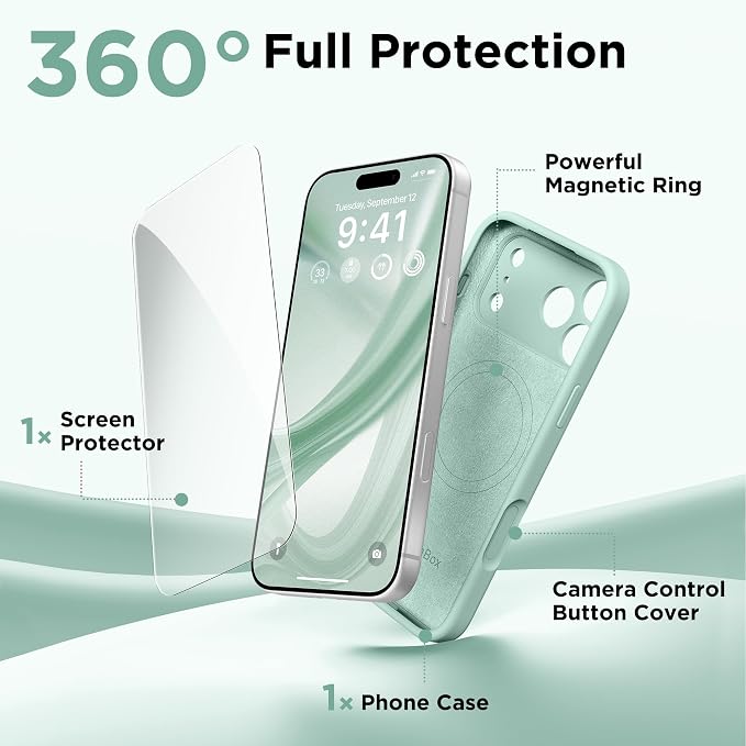 GolbinBox Magnetic for iPhone 17 Pro Case, Compatible