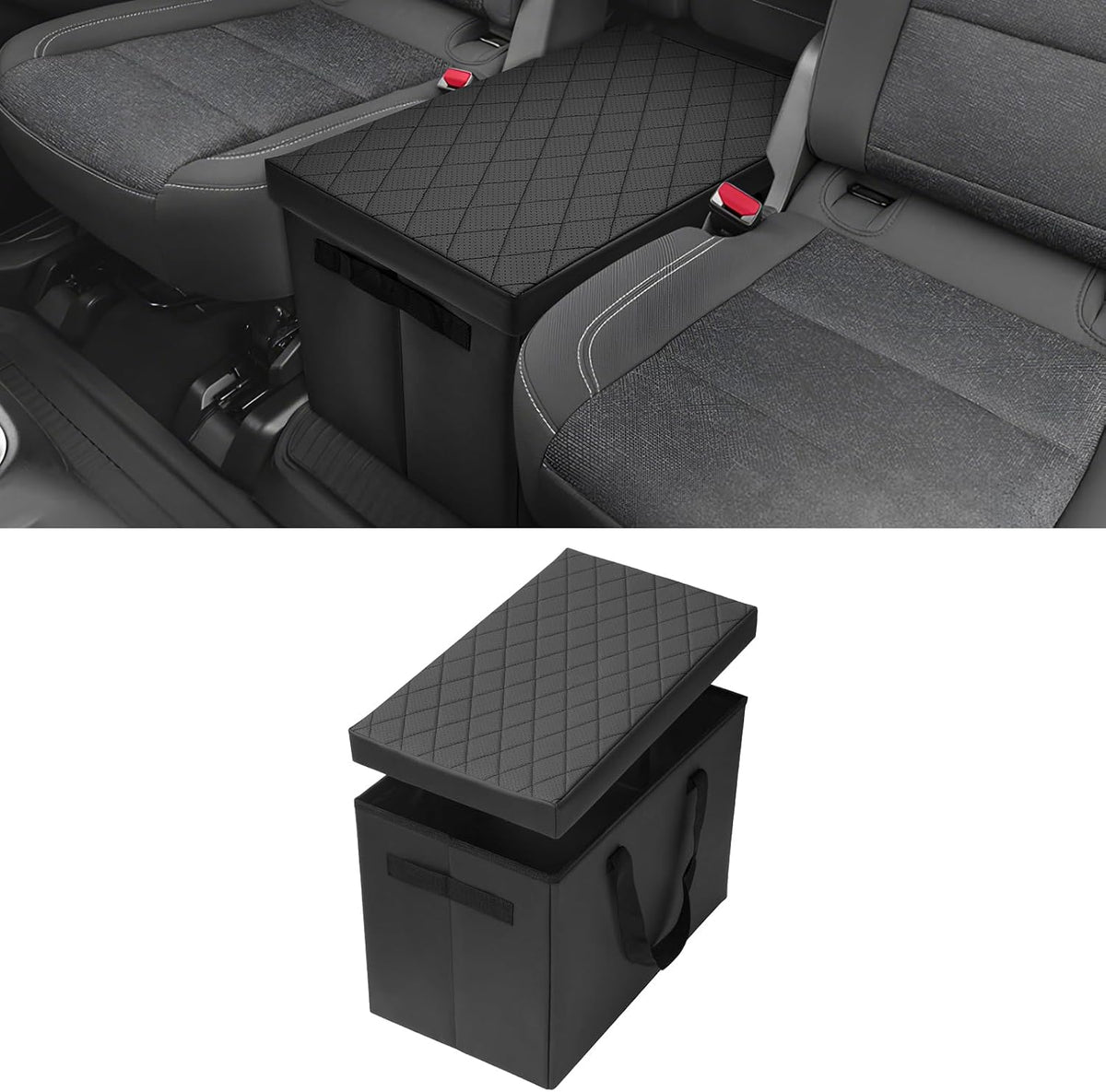 Shademax Car Seat Organizer for Chevrolet Traverse 2018-2025 2026 Accessories Traverse Backseat Storage Box Car Console Organizer for Kids Toys Baby Supplies Dog Toys Snack Organizer Travel Storage