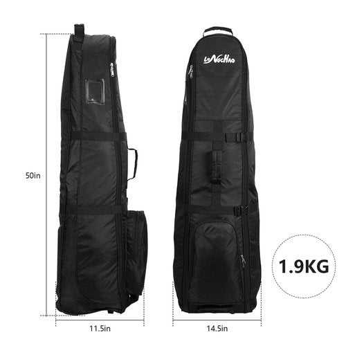 LONGCHAO Womens Golf Bag Golf Travel Bag Hard Case Golf Bag Travel Case for Airlines Waterproof Golf Travel Bag with Wheels