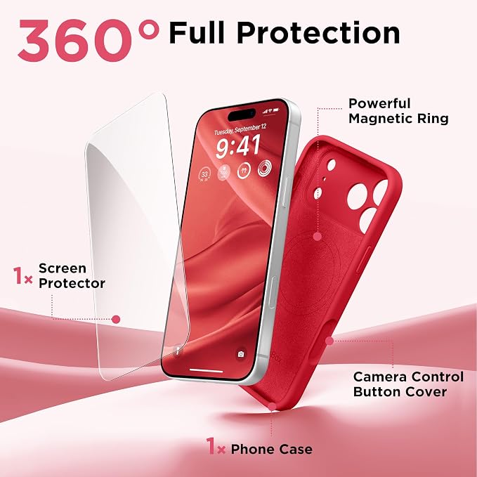 GolbinBox Magnetic for iPhone 17 Pro Case, Compatible