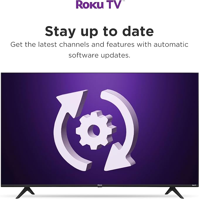 Hisense 43-Inch Class R6 Series 4K UHD Smart Roku TV with Alexa Compatibility, Dolby Vision HDR, DTS Studio Sound, Game Mode (43R6G)
