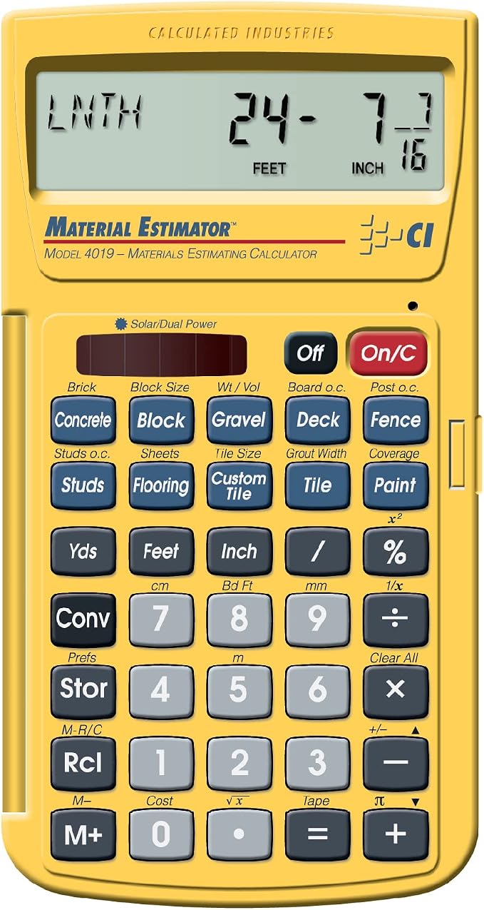 Calculated Industries 44080 Construction Master Pro-Desktop Advanced